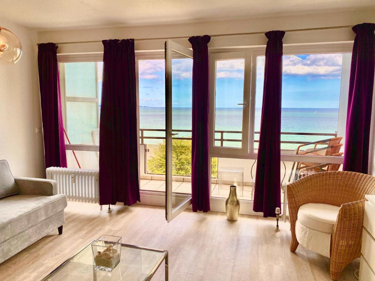 Studio Mit Panorama-Meerblick Und Direkter Strandlage In Шарбойтц Екстериор снимка