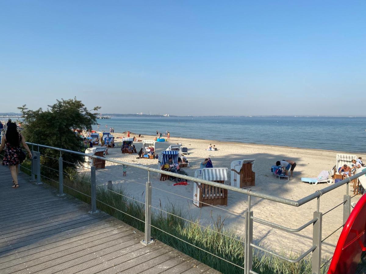Studio Mit Panorama-Meerblick Und Direkter Strandlage In Шарбойтц Екстериор снимка